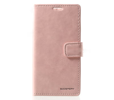 Étui Samsung Galaxy A50/A50S/A30S Portefeuille Rose Gold - Goospery Blue Moon