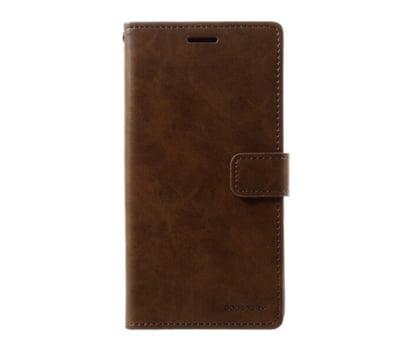 Étui Samsung Galaxy A20S portefeuille Marron - Goospery Blue Moon