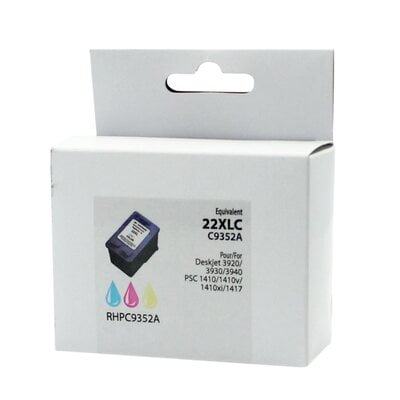 Cartouche Jet D'encre HP 22 Compatible Color