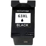 CARTOUCHE JET D'ENCRE HP 63 XL BLACK RECYCLÉE