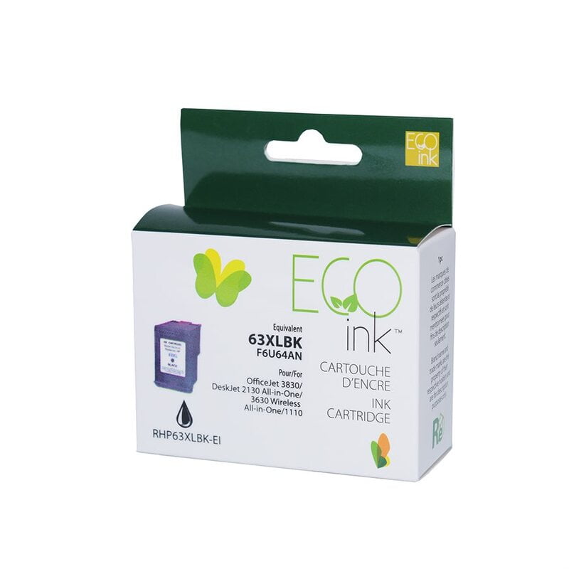 Cartouche Jet d’encre HP 63 XL Noire Cartouche Jet d’encre HP 63 XL Noire
