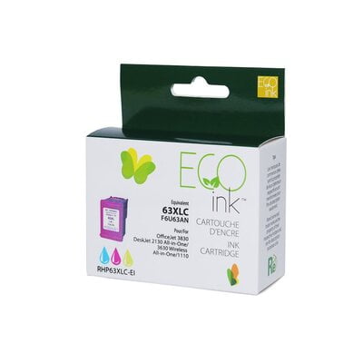 Cartouche Jet d'encre HP 63 XL Compatible Color