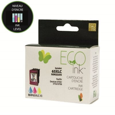 Cartouche Jet d'encre HP 65 XL Compatible Color