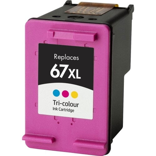 Cartouche Jet d'encre HP 67 XL Compatible Color Cartouche Jet d'encre HP 67 XL Compatible Color