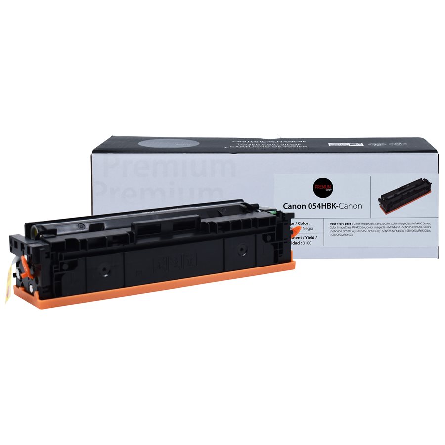 CARTOUCHE LASER CANON 054H 3028C001 COMPATIBLE BLACK