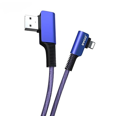 Câble Chargeur Lightning Fil Tressé  BO-X112L Bwoo