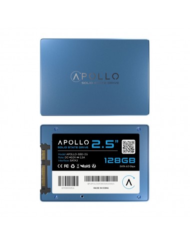 DISQUE DUR SSD MAC S2 PCLE 128 GO APOLLO