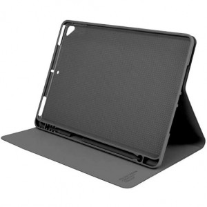 Étui Folio Metal de Tucano Milano Italy pour iPad de 10,2" - Gris Remis à Neuf