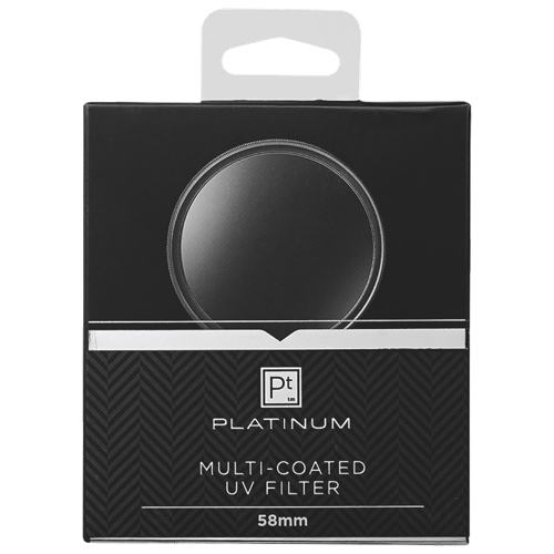 FILTRE UV DE 58 MM SÉRIE PLATINUM POUR APPAREIL PHOTO