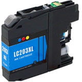 CARTOUCHE JET D'ENCRE BROTHER 203 (201) XL CYAN COMPATIBLE
