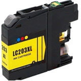 CARTOUCHE JET D'ENCRE BROTHER 203 (201) XL YELLOW COMPATIBLE