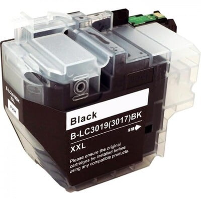 Cartouche Jet d'encre Brother LC3017BK/LC3019BK Compatible Black