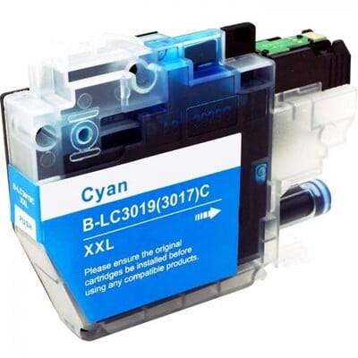 Cartouche Jet d'encre Brother LC3017C/LC3019C XXL Cyan
