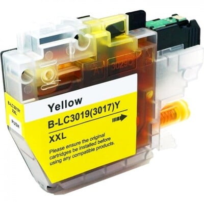 Cartouche Jet d’encre Brother LC3017C/LC3019C XXL Jaune Cartouche Jet d’encre Brother LC3017C/LC3019C XXL Jaune