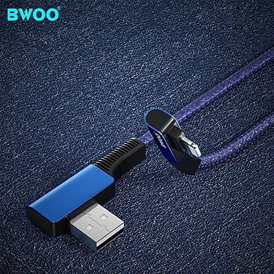 Câble Chargeur Lightning Fil Tressé BO-X112L Bwoo Câble Chargeur Lightning Fil Tressé BO-X112L Bwoo
