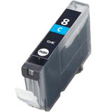 CARTOUCHE JET D'ENCRE CANON CLI-8C COMPATIBLE CYAN