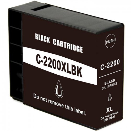 Cartouche Jet d'encre Canon PGI-2200XL Compatible Black