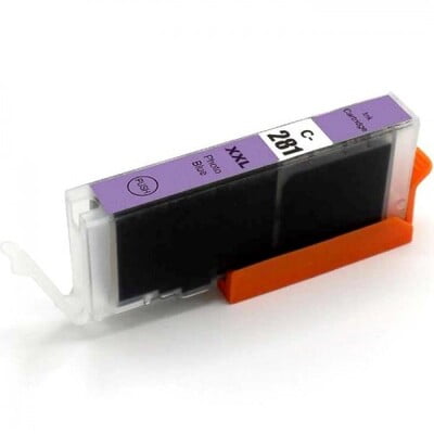 Cartouche Jet d'encre Canon CLI-281 XXL Compatible Photo Cyan