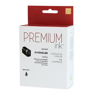 CARTOUCHE JET D'ENCRE HP 950 XL BLACK COMPATIBLE CARTOUCHE JET D'ENCRE HP 950 XL BLACK COMPATIBLE
