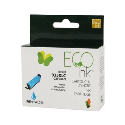 Cartouche Jet D'encre HP 935 XL Compatible Cyan