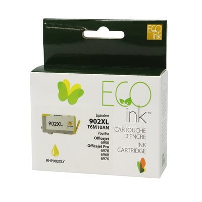 CARTOUCHE JET D'ENCRE HP HP902XL T6M10AN YELLOW COMPATIBLE