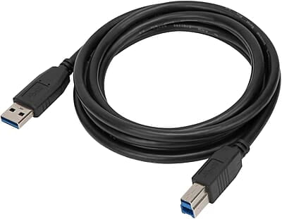 Câble Imprimante USB Type A Mâle Vers USB Type B Mâle 5,9 Pi ( 1.8 M ) Câble Imprimante USB Type A Mâle Vers USB Type B Mâle 5,9 Pi ( 1.8 M )