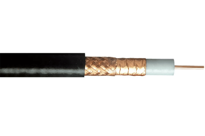 CABLE COAXIAL 1M 3.3 PI NOIR