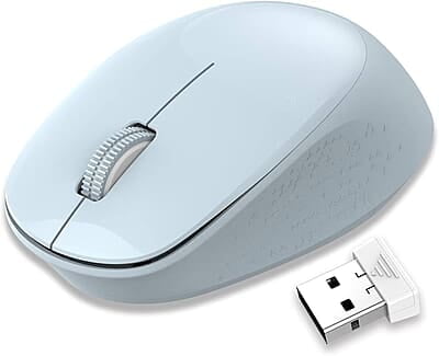 Souris Sans Fil RATEL Bleu Clair