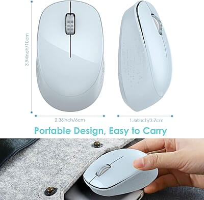 Souris Sans Fil RATEL Bleu Clair