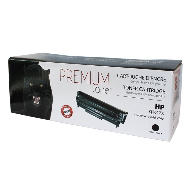 CARTOUCHE LASER HP Q2612X HP12X  BLACK COMPATIBLE