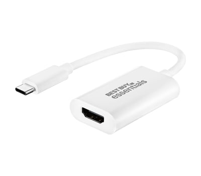 Adaptateur Best Buy Essentials HDMI vers USB-C - Boîte ouverte Adaptateur Best Buy Essentials HDMI vers USB-C - Boîte ouverte