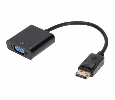 Adaptateur DisplayPort Mâle Vers VGA Femelle Adaptateur DisplayPort Mâle Vers VGA Femelle