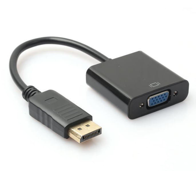 Adaptateur DisplayPort Mâle Vers VGA Femelle Adaptateur DisplayPort Mâle Vers VGA Femelle