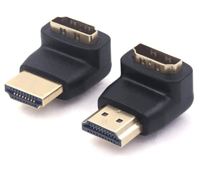 Adaptateur HDMI Mâle Vers Femelle 90 Degres