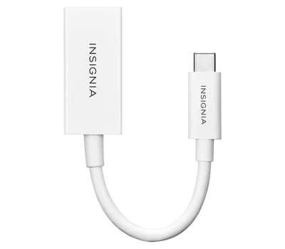 Adaptateur Insignia USB-C vers DisplayPort - Blanc