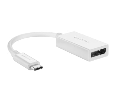Adaptateur Insignia USB-C vers DisplayPort - Blanc Adaptateur Insignia USB-C vers DisplayPort - Blanc