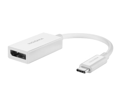 Adaptateur Insignia USB-C vers DisplayPort - Blanc Adaptateur Insignia USB-C vers DisplayPort - Blanc