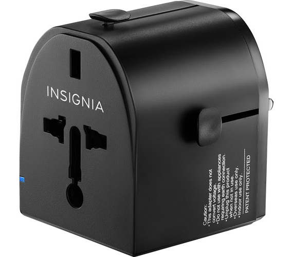 Adaptateur Insignia tout-en-un - Noir Adaptateur Insignia tout-en-un - Noir