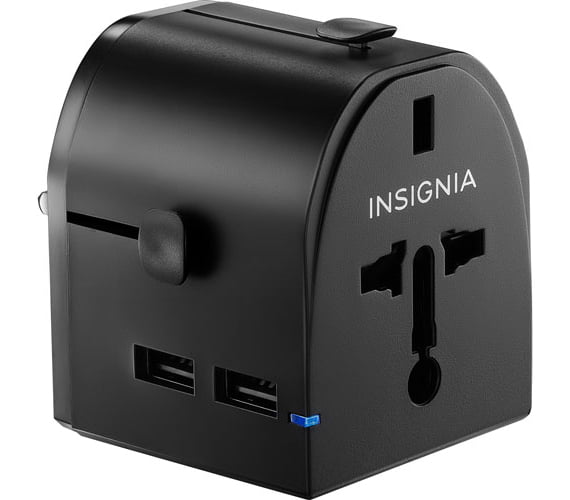 Adaptateur Insignia tout-en-un - Noir Adaptateur Insignia tout-en-un - Noir