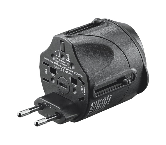 Adaptateur Insignia universel tout-en-un - Noir