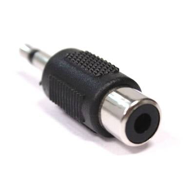 Adaptateur Prise Jack 3.5mm Mâle Vers RCA Femelle
