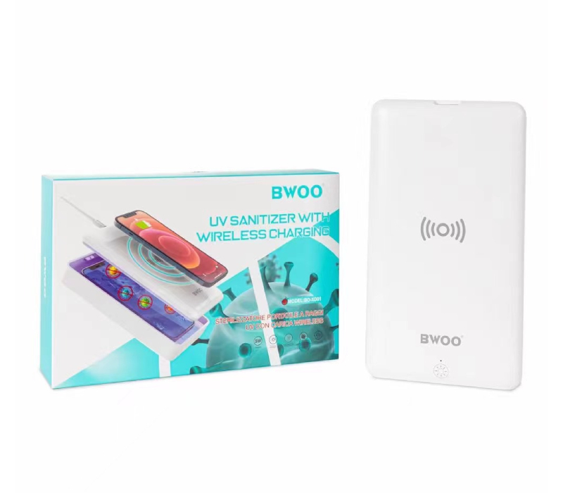 Boîte de stérilisation Bwoo + Charge sans fil 5W (BO-XD01) - Blanc