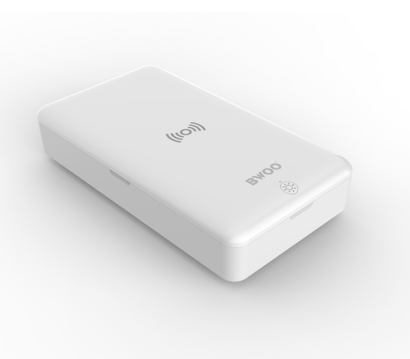 Boîte de stérilisation Bwoo + Charge sans fil 5W (BO-XD01) - Blanc