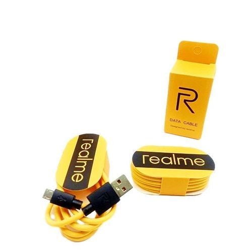 Câble Chargeur  REALME USB Micro Fast Jaune