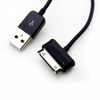 Câble Chargeur Samsung 30-Pin Noir Câble Chargeur Samsung 30-Pin Noir