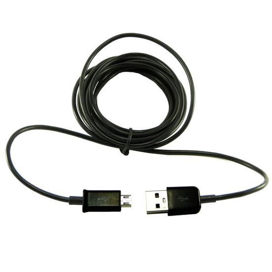 Câble Chargeur Samsung USB Micro Noir Câble Chargeur Samsung USB Micro Noir