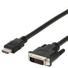 Câble DVI Mâle Vers HDMI Mâle 1.8M