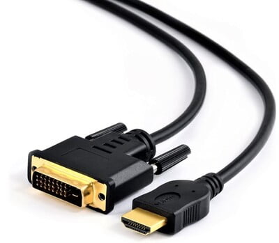 Câble HDMI Mâle Vers DVI Mâle 15 PI (4.5 M)