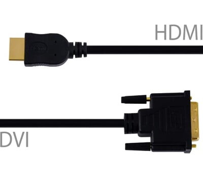 Câble HDMI Mâle Vers DVI Mâle 15 PI (4.5 M)