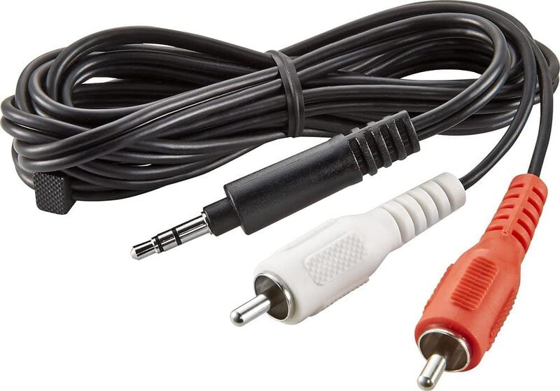 Câble Insignia Audio 3,5 mm Mâle Vers RCA En Y Mâle 1.8 M
